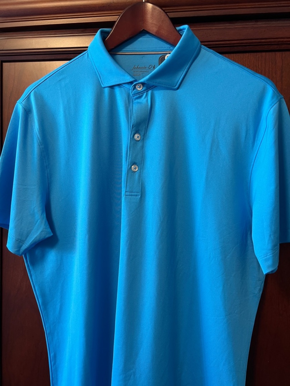 Brand New Johnnie-O Santa Monica Ca Performance Royal Blue Tennis🎾 Golf ⛳️ Polo